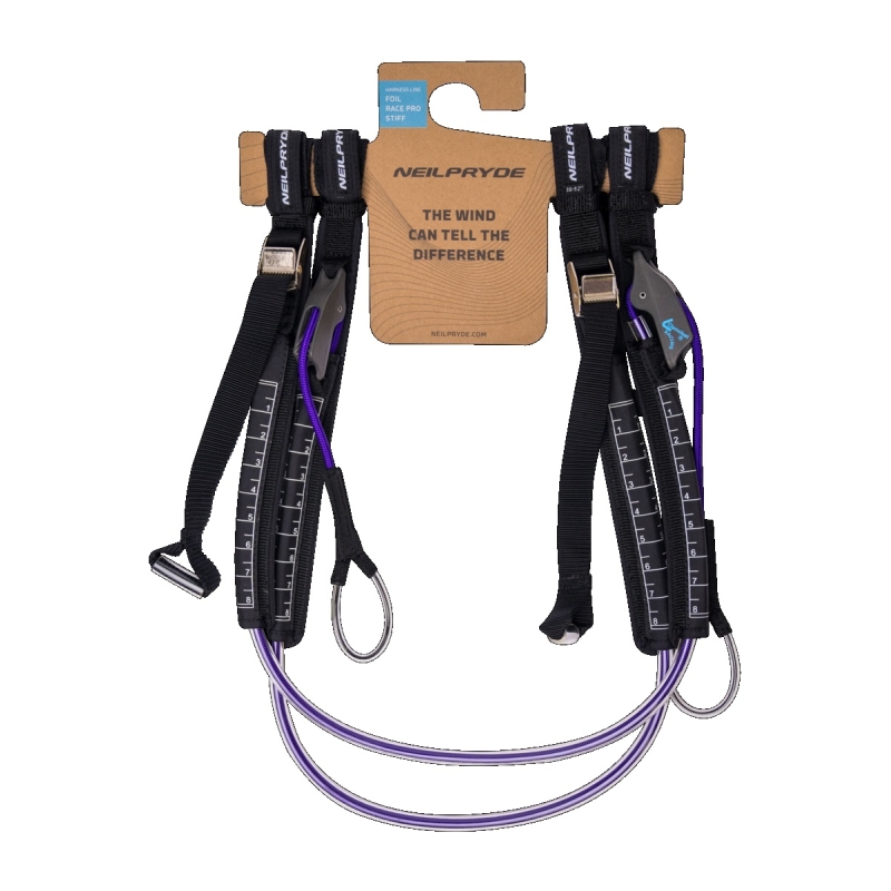 Linki trapezowe NeilPryde Foil Race HL Pro S  Transparent Purple