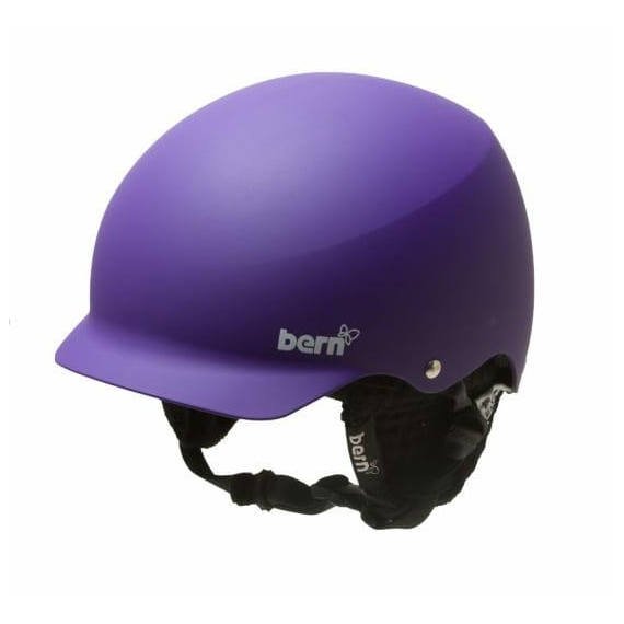 Snowboard helmet women Bern SNOW MUSE L MAT PURPLE W/BLACK KINT - L