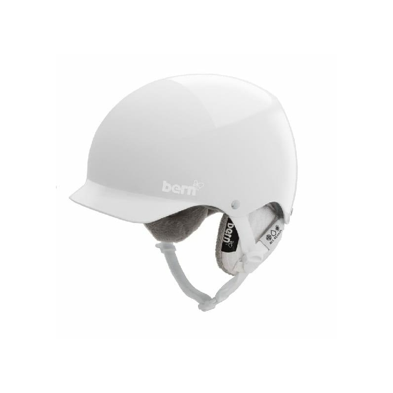 Kask snowboardowy damski  Bern SNOW MUSE M ALL WHITE EVERYTHING W/CORDOVA KNIT - M