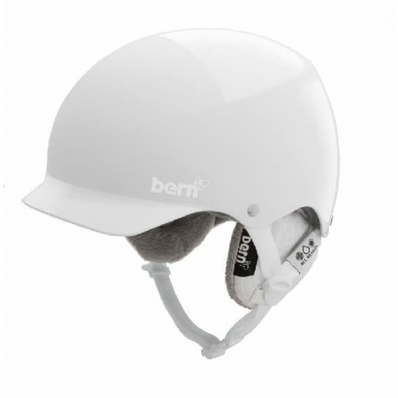 Kask snowboardowy damski  Bern SNOW MUSE M ALL WHITE EVERYTHING W/CORDOVA KNIT - M