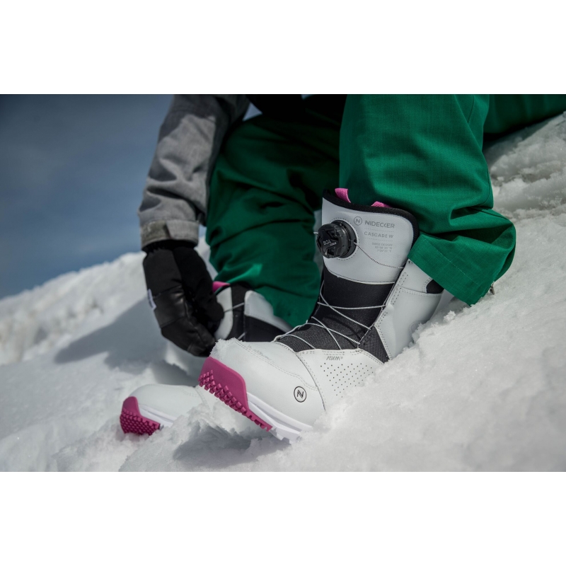 Buty snowboardowe Nidecker 2023 Cascade W White 090