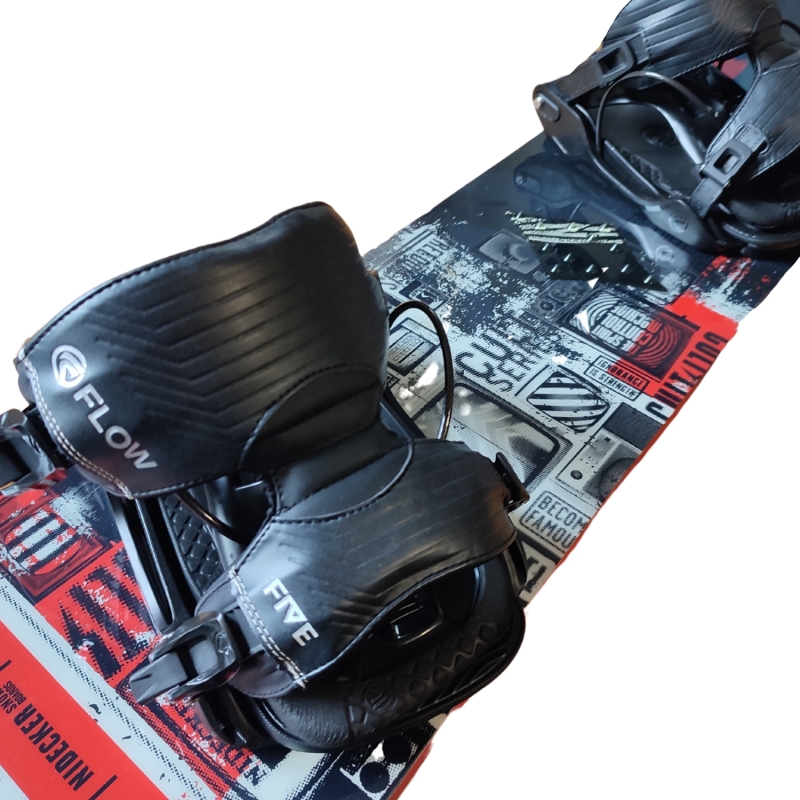 Zestaw snowboardowy Nidecker&Flow Deska Cult Series II 150 + Wiązania FLOE Five L - UZYWANA