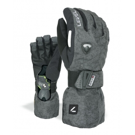 Rekawice męskie LEVEL Fly /PK_Black - 7 (S)