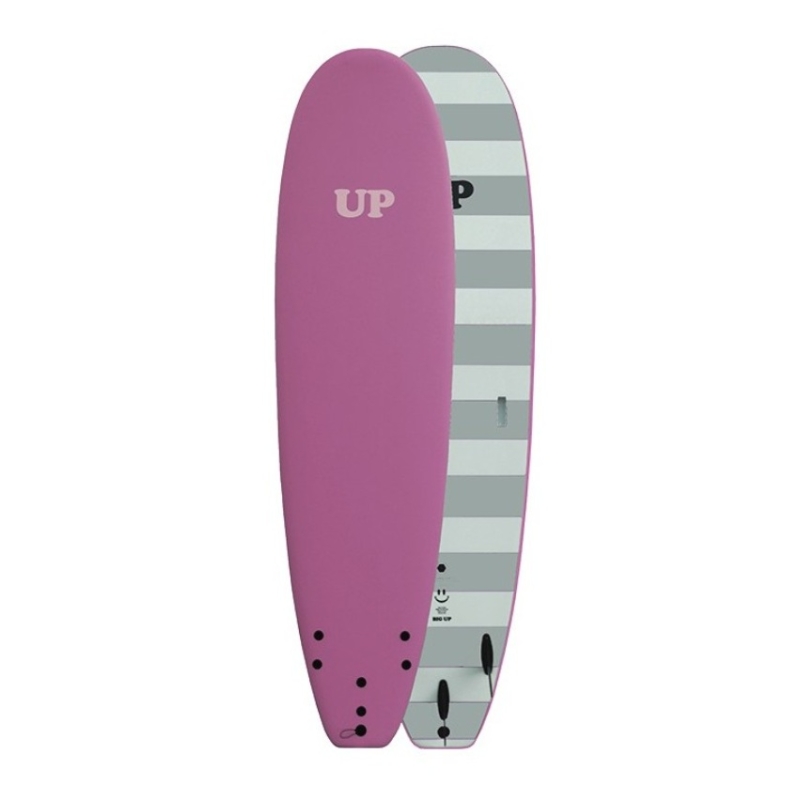 Deska surfingowa UP Mega School Light pink/White - 8´6