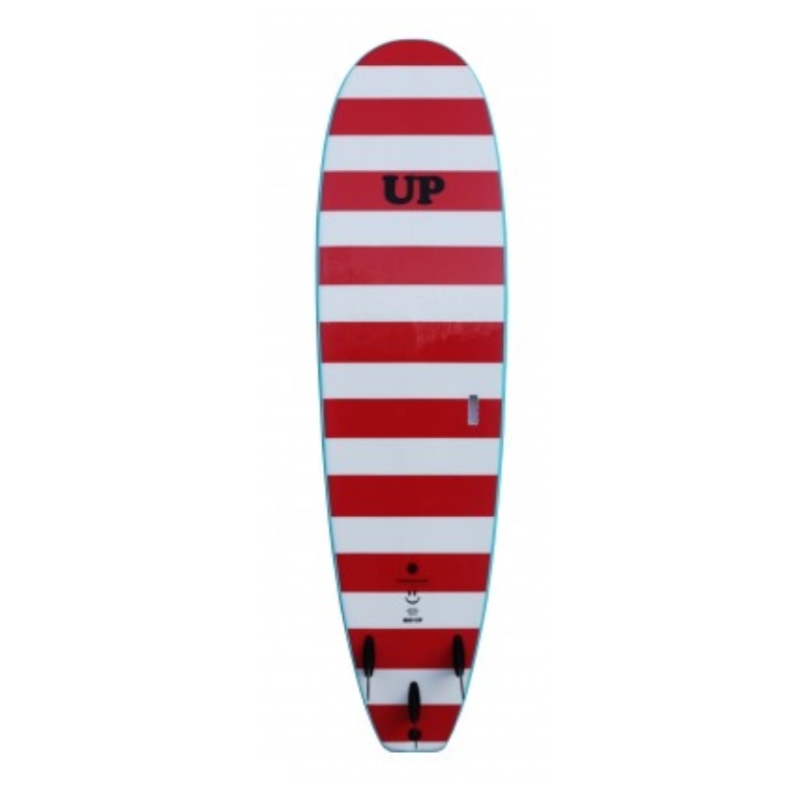Deska surfingowa UP Mega School Aquamarine/White - 8´6