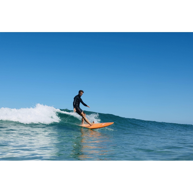 Deska surfingowa UP Way School Orange/White - 7´0
