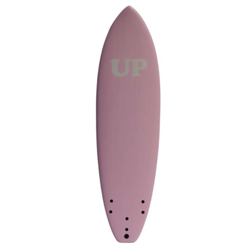 Deska surfingowa UP Way School Light pink/White - 7´0