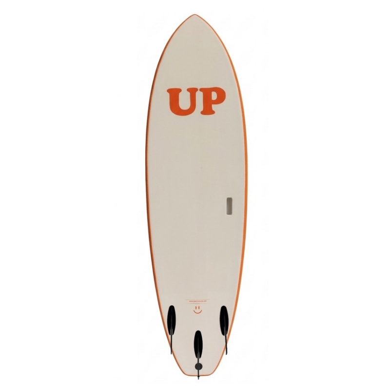 Deska surfingowa UP Way School Light pink/White - 7´0
