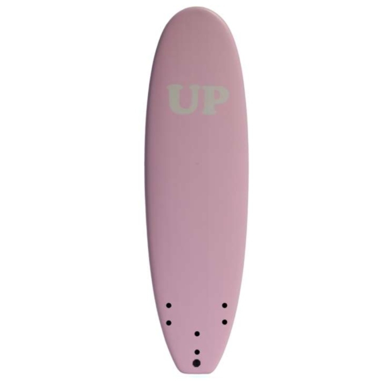 Deska surfingowa UP Go School Light pink/White - 6´6