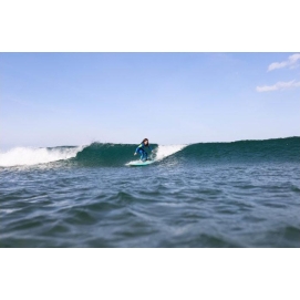 Deska surfingowa UP Start School Aquamarine/White - 6´0