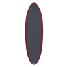 Deska surfingowa UP Gony HS Grey/Burgundy - 5´8 UŻYWANA