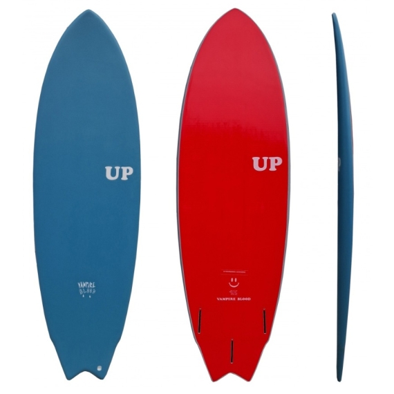 Deska surfingowa UP Vampire Performance Blue/Red