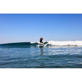 Deska surfingowa UP Monster Series Yellow/White - 7´6