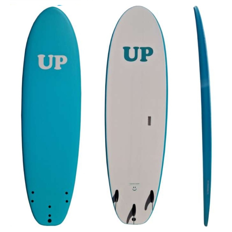 Deska surfingowa UP Monster Series Aquamarine/White - 8´0