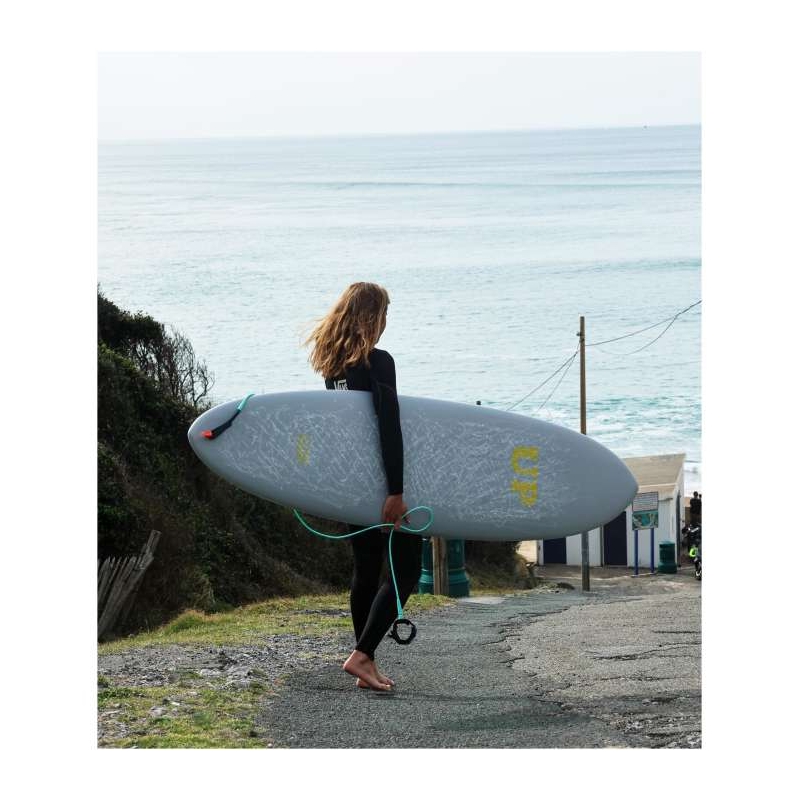 Deska surfingowa UP Lee Ann Midleght Light blue/Orange