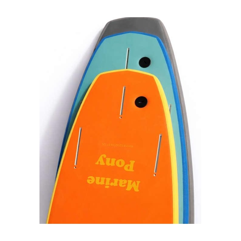 Deska surfingowa UP Mini Series Marine Pony Yellow/Orange