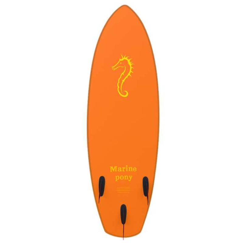Deska surfingowa UP Mini Series Marine Pony Yellow/Orange