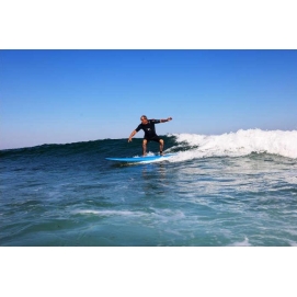 Deska surfingowa UP Simply School Blue/White - 7´0