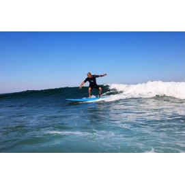 Deska surfingowa UP Big School Orange/White - 8´0