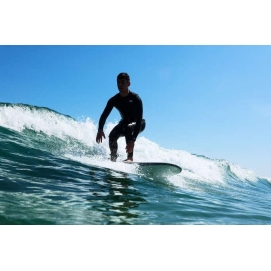 Neoprene wetsuit unisex UP School 5/4 FZ Black