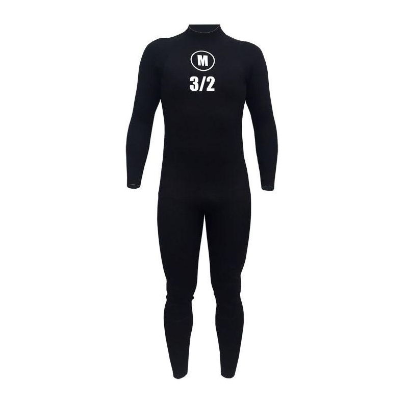 Neoprene wetsuit unisex UP School 3/2 BZ Blue