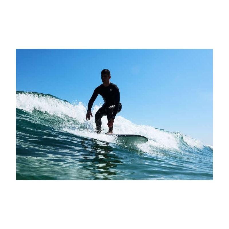Neoprene wetsuit youth UP School 5/4 FZ Black