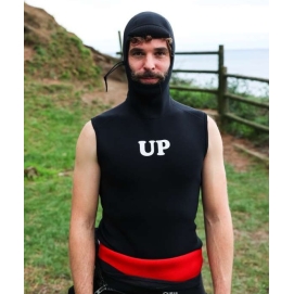 Hoodie neoprene unisex UP Performance 5/4 FZ Black