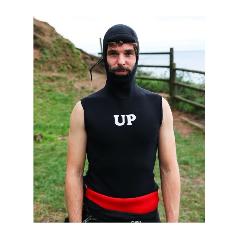 Hoodie neoprene youth UP Performance 5/4 FZ Black