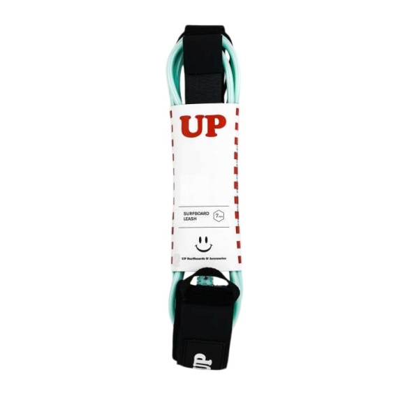 Leash do surf UP Invento School Black/Aquamarine
