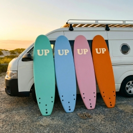 Deska surfingowa UP Start School Blue/White - 6´0