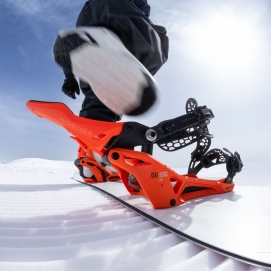 Wiązania snowboardowe unisex Nidecker 2027 OG SUPERMATIC® Paprika