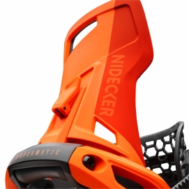 Wiązania snowboardowe unisex Nidecker 2027 OG SUPERMATIC® Paprika
