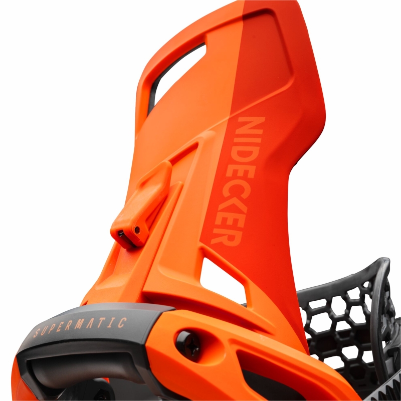 Wiązania snowboardowe unisex Nidecker 2027 OG SUPERMATIC® Paprika