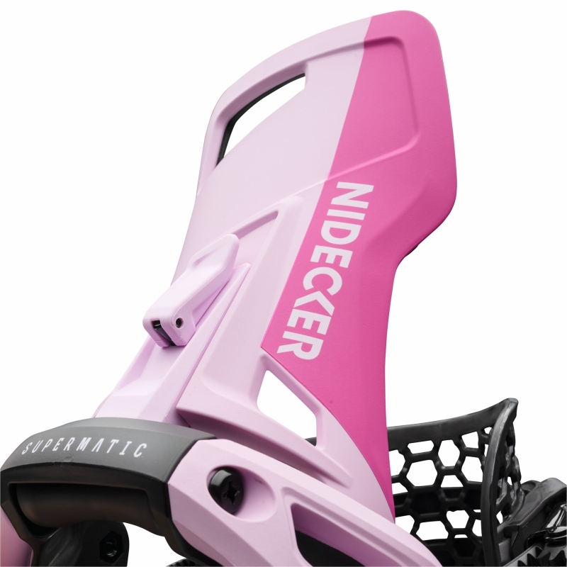 Wiązania snowboardowe unisex Nidecker 2027 OG SUPERMATIC® Milkshake