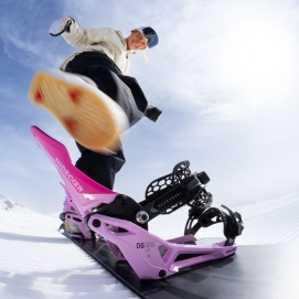 Wiązania snowboardowe unisex Nidecker 2027 OG SUPERMATIC® Milkshake