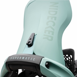 Wiązania snowboardowe unisex Nidecker 2027 LT SUPERMATIC® Teal