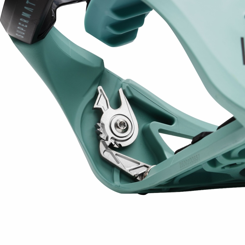 Snowboard bindings unisex Nidecker 2027 LT SUPERMATIC® Teal