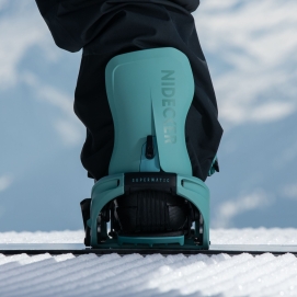 Wiązania snowboardowe unisex Nidecker 2027 LT SUPERMATIC® Teal