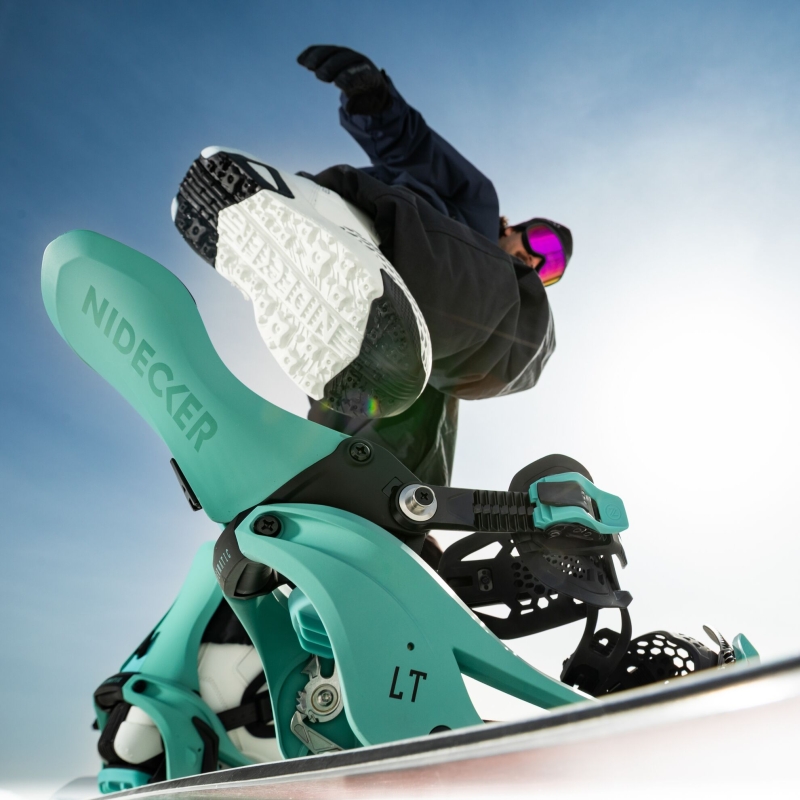 Wiązania snowboardowe unisex Nidecker 2027 LT SUPERMATIC® Teal