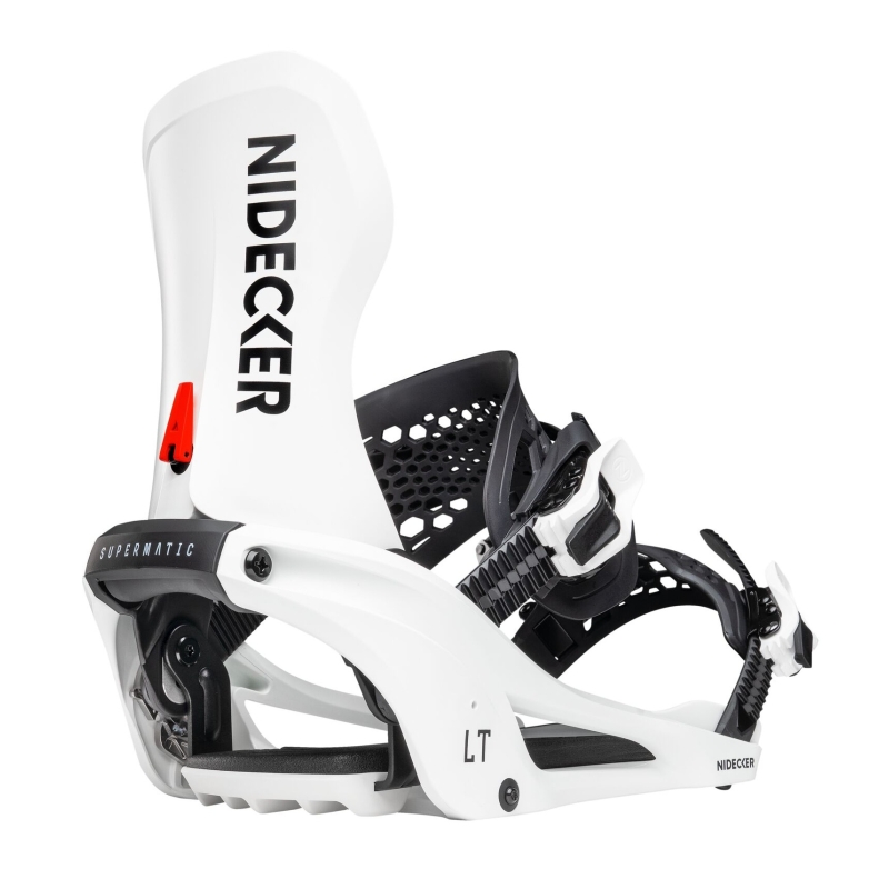 Snowboard bindings unisex Nidecker 2027 LT SUPERMATIC® White