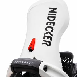 Wiązania snowboardowe unisex Nidecker 2027 LT SUPERMATIC® White