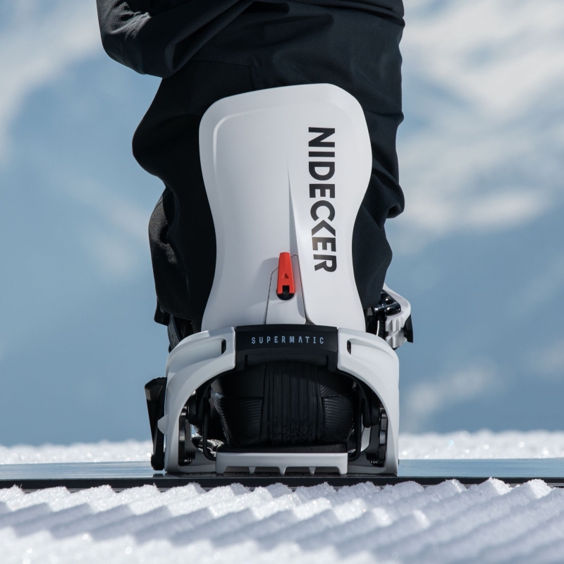 Wiązania snowboardowe unisex Nidecker 2027 LT SUPERMATIC® White