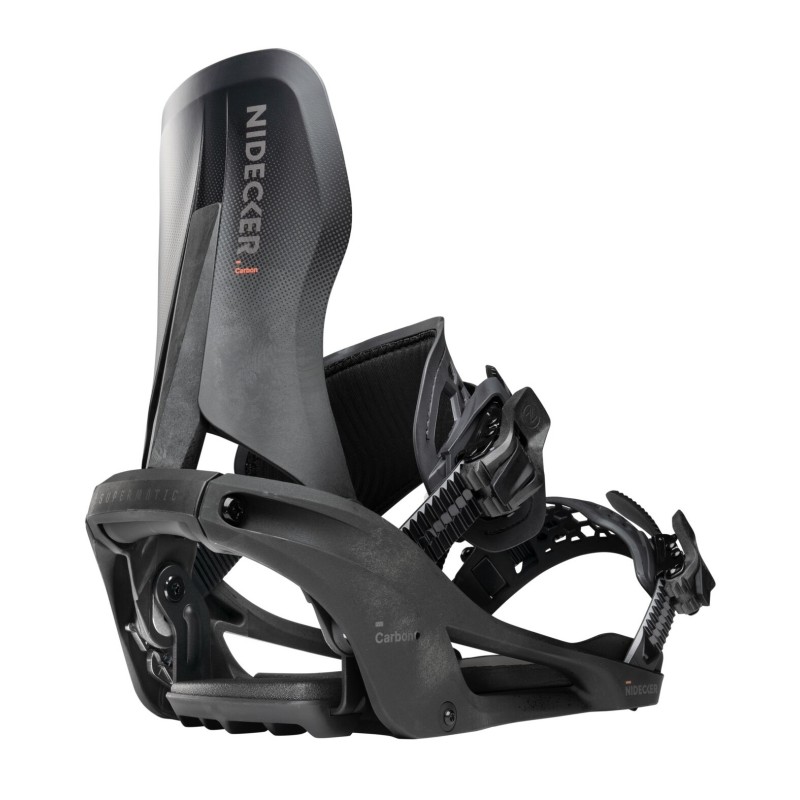 Wiązania snowboardowe unisex Nidecker 2027 CARBON SUPERMATIC® Black