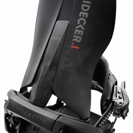 Snowboard bindings unisex Nidecker 2027 CARBON SUPERMATIC® Black