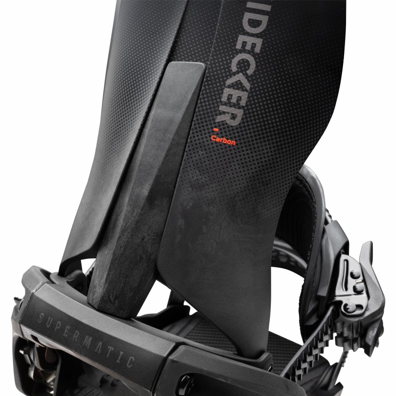 Wiązania snowboardowe unisex Nidecker 2027 CARBON SUPERMATIC® Black