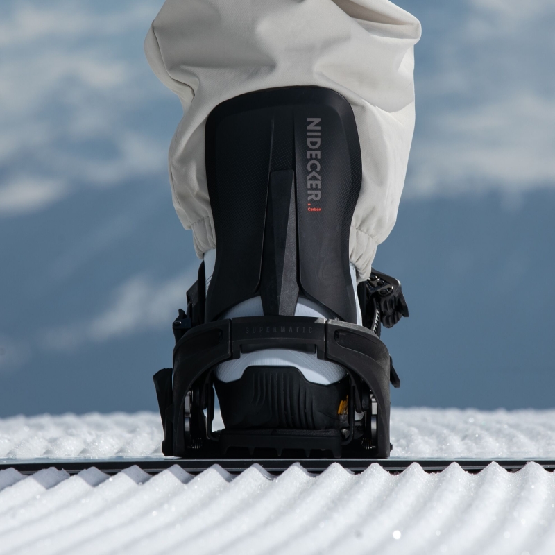 Wiązania snowboardowe unisex Nidecker 2027 CARBON SUPERMATIC® Black