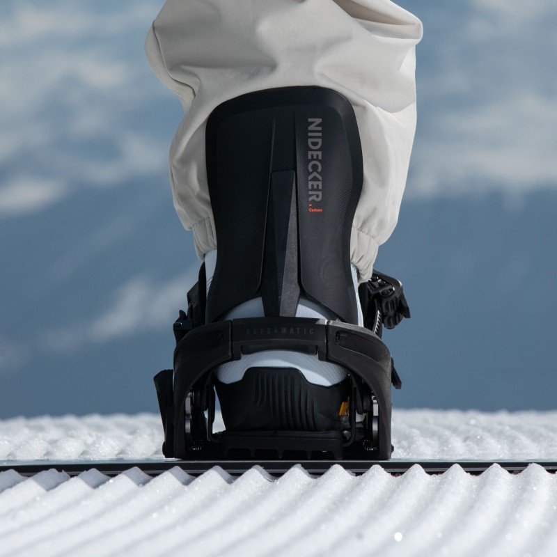 Wiązania snowboardowe unisex Nidecker 2027 CARBON SUPERMATIC® Black
