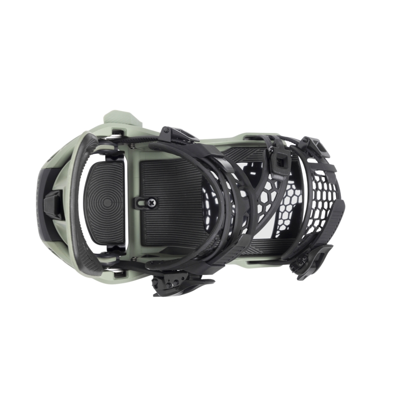 Wiązania snowboardowe unisex Nidecker 2024 Supermatic Olive L