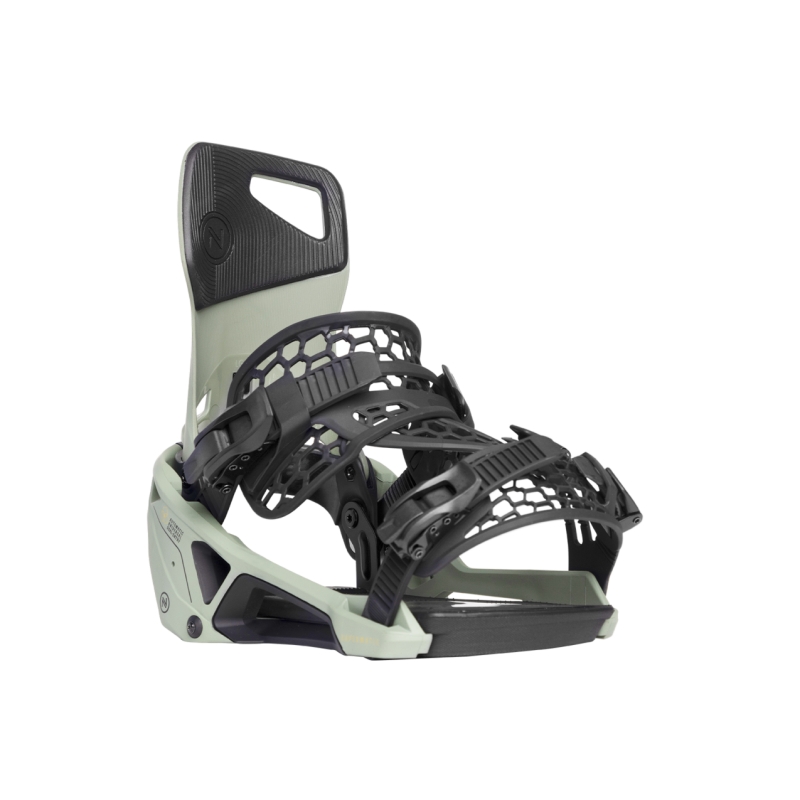 Wiązania snowboardowe unisex Nidecker 2024 Supermatic Olive XL