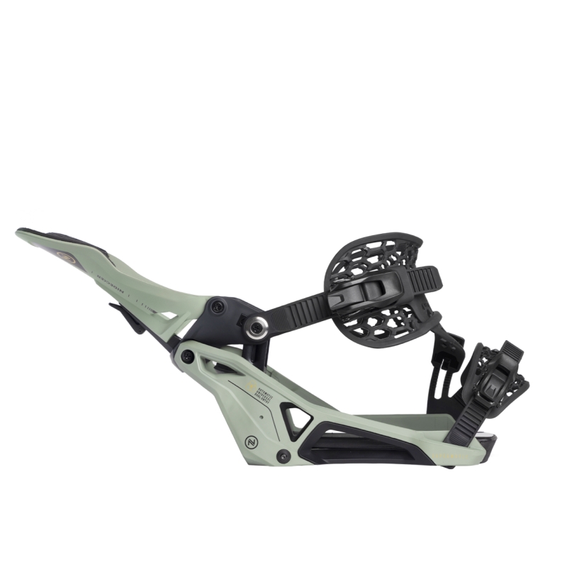 Wiązania snowboardowe unisex Nidecker 2024 Supermatic Olive L